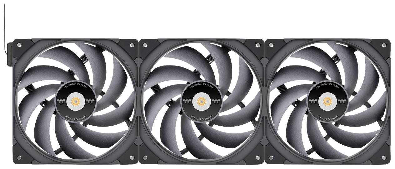Thermaltake TOUGHFAN EX14 Pro PC-Gehäuse-Lüfter Schwarz