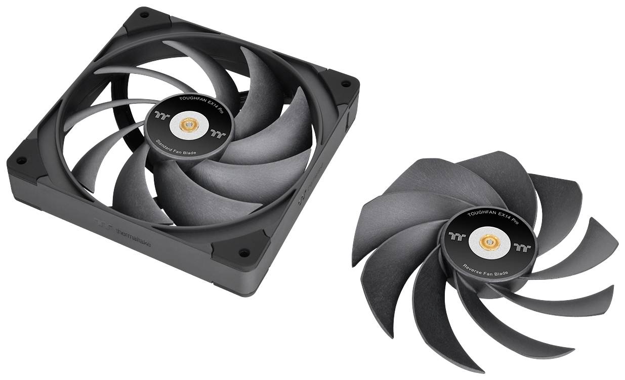 Thermaltake TOUGHFAN EX14 Pro PC-Gehäuse-Lüfter Schwarz