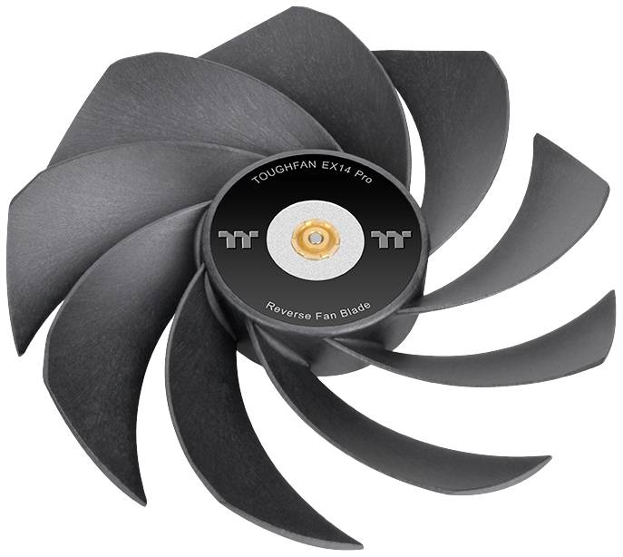 Thermaltake TOUGHFAN EX14 Pro PC-Gehäuse-Lüfter Schwarz