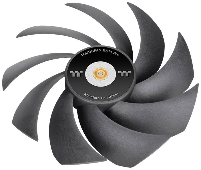 Thermaltake TOUGHFAN EX14 Pro PC-Gehäuse-Lüfter Schwarz