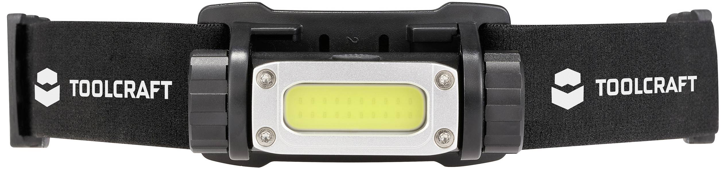 TOOLCRAFT TO-9469515 COB LED Stirnlampe Li-Ionen Akkus 450lm 13h TO-9469515