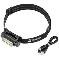 TOOLCRAFT TO-9469515 COB LED Stirnlampe Li-Ionen Akkus 450lm 13h TO-9469515 TOOLCRAFT TO-9469515 COB LED Stirnlampe Li-Ionen Akkus 450lm 13h TO-9469515