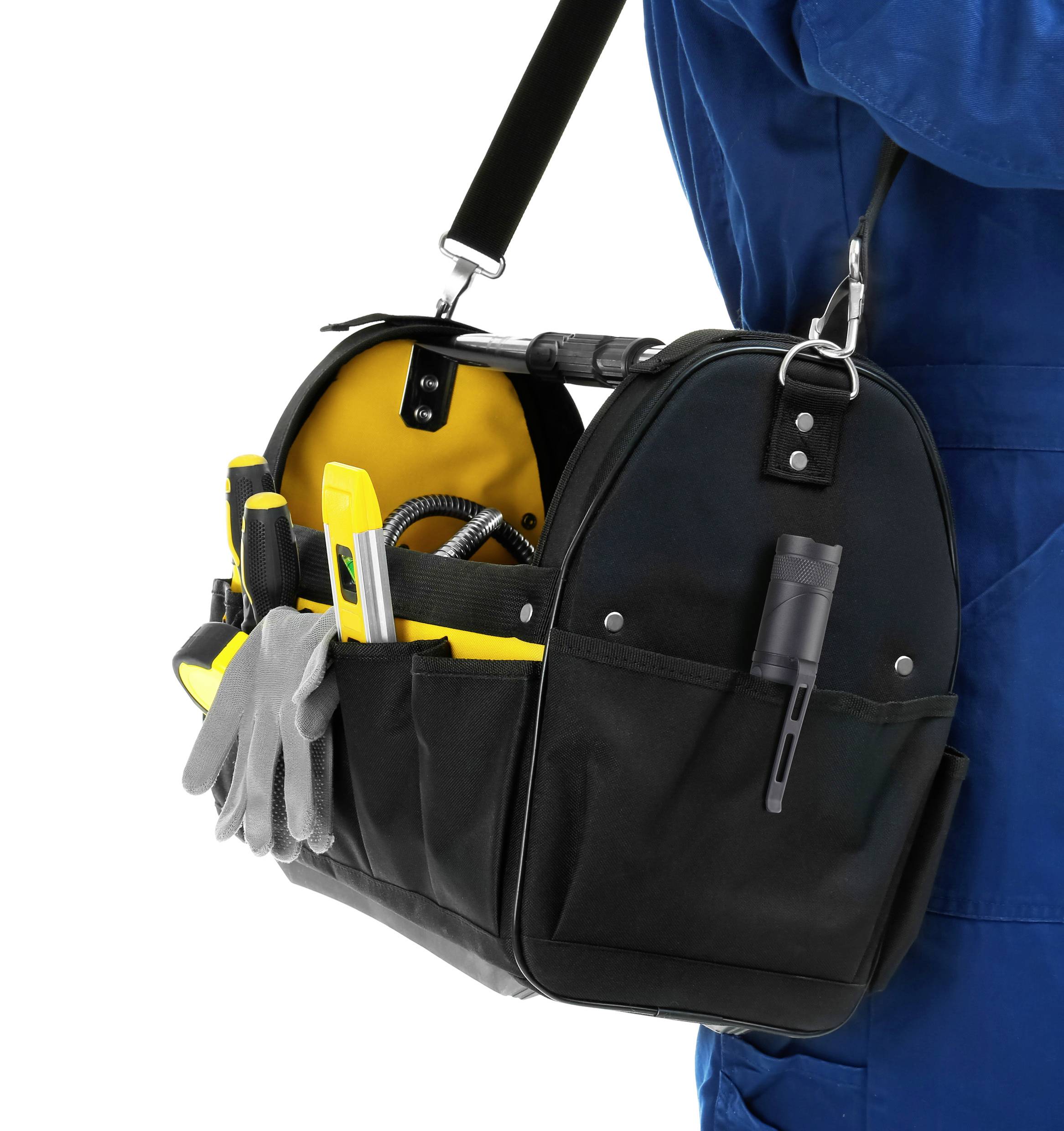 TOOLCRAFT LED Handlampe mit Magnethalterung, verstellbar, mit Gürtelclip, Große Reichweite akkubetrieben 3000lm 4h 238g