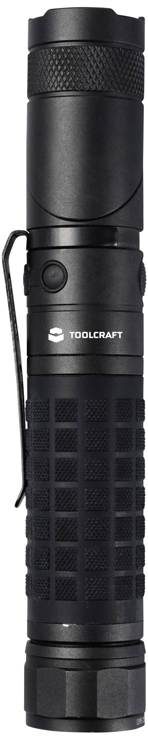 TOOLCRAFT LED Handlampe mit Magnethalterung, verstellbar, mit Gürtelclip, Große Reichweite akkubetrieben 3000lm 4h 238g