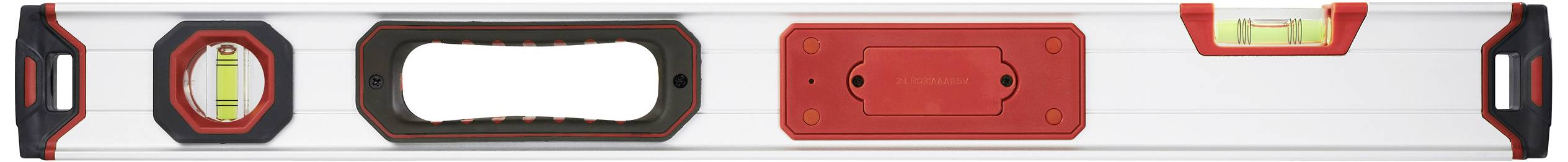 TOOLCRAFT TO-9469539 Digitale Wasserwaage mit Magnet 600mm 360° 1.0 mm/m