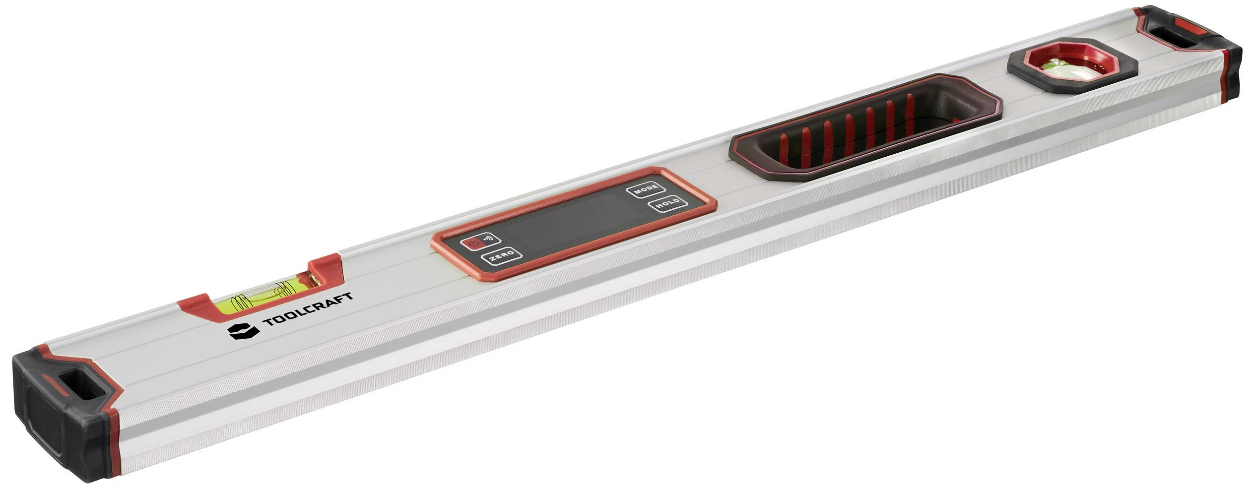 TOOLCRAFT TO-9469539 Digitale Wasserwaage mit Magnet 600mm 360° 1.0 mm/m