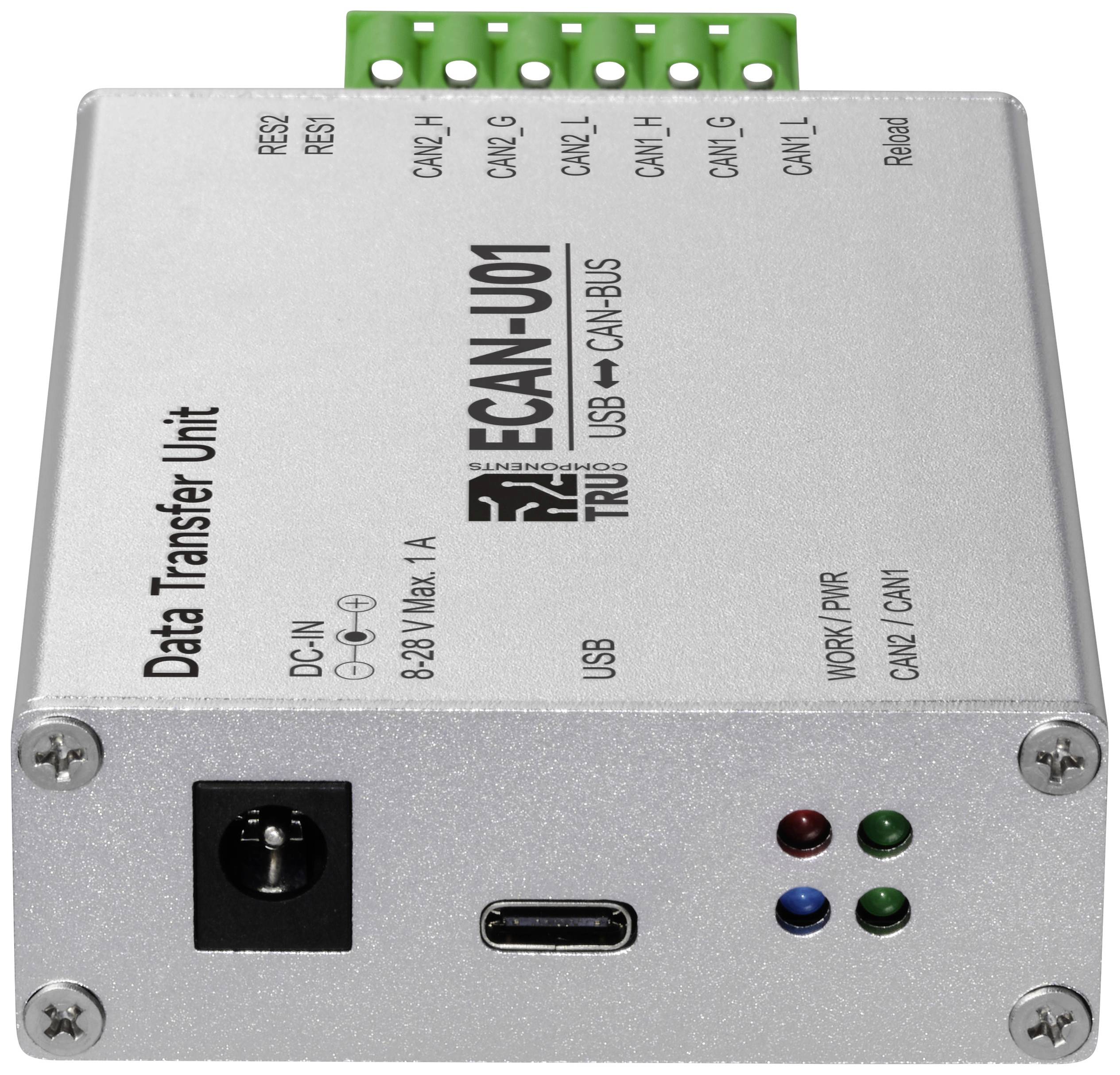 TRU COMPONENTS TC-12626060 TC-ECAN-U01 CAN Umsetzer USB, CAN Bus 5 V/DC 1St.