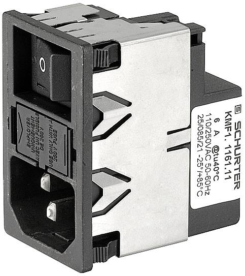 Schurter KMF1.1111.11 KMF1.1111.11 Entstörfilter 250V 1.00A 2.11 mH (L x B x H) 50.00 x 30.00 x 47.50mm 1St.