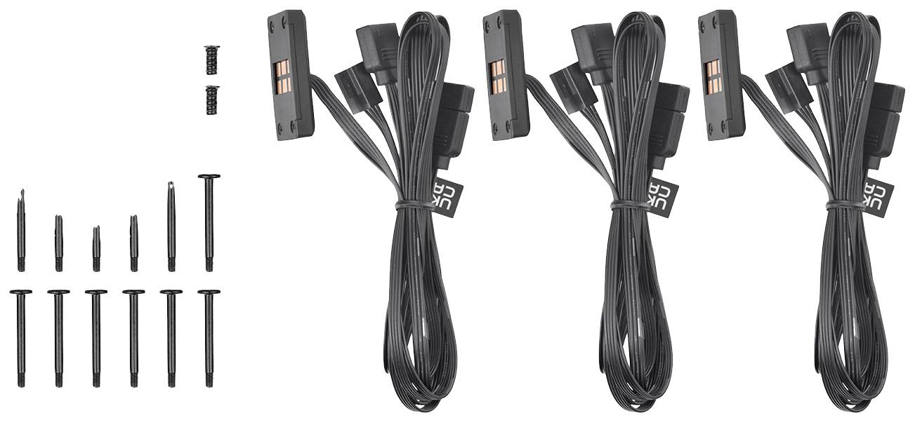 Thermaltake CT120 EX PC-Gehäuse-Lüfter Schwarz inkl. LED-Beleuchtung