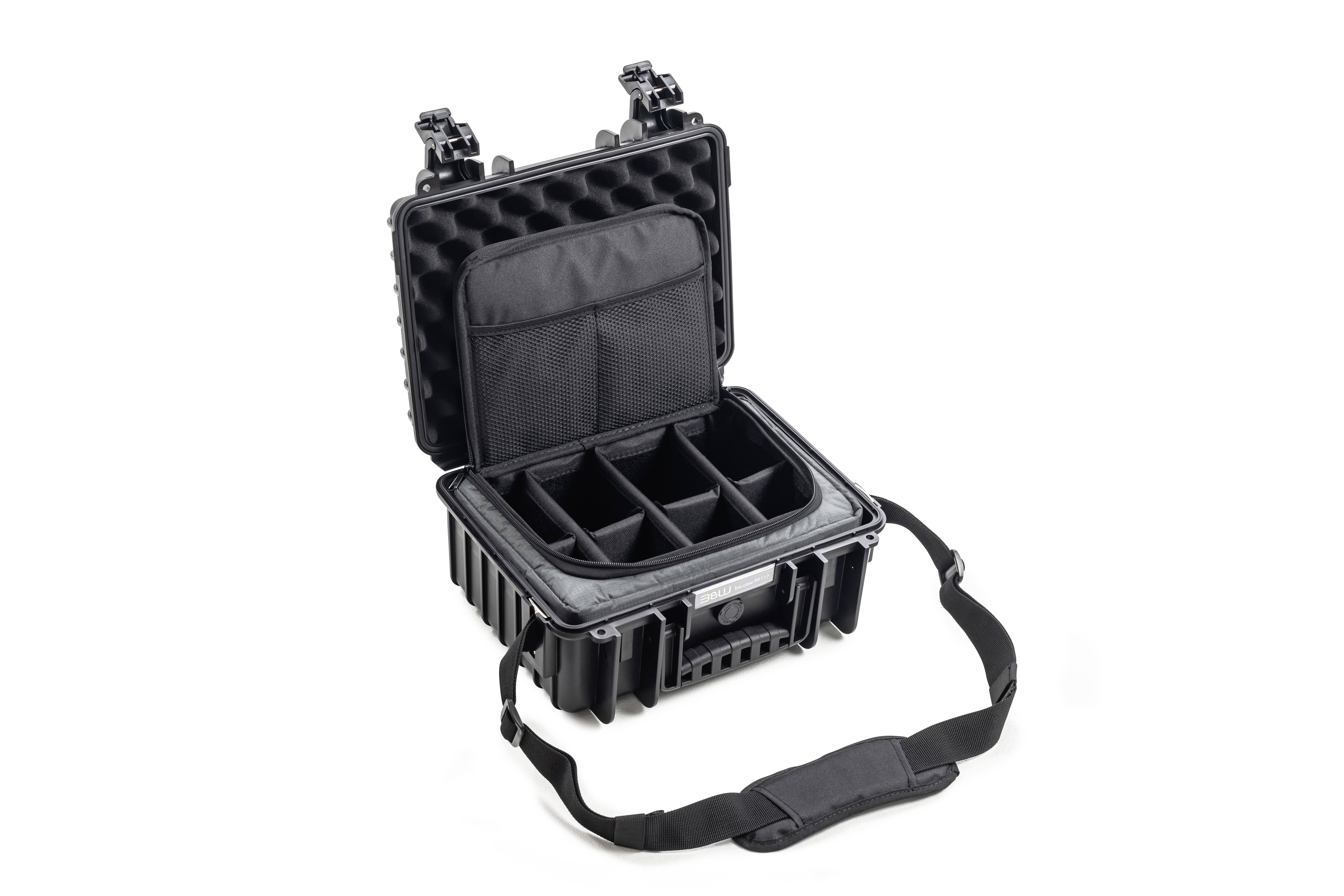 B & W International TEX.117 Kameratasche Innenmaß (B x H x T) 320 x 100 x 215mm