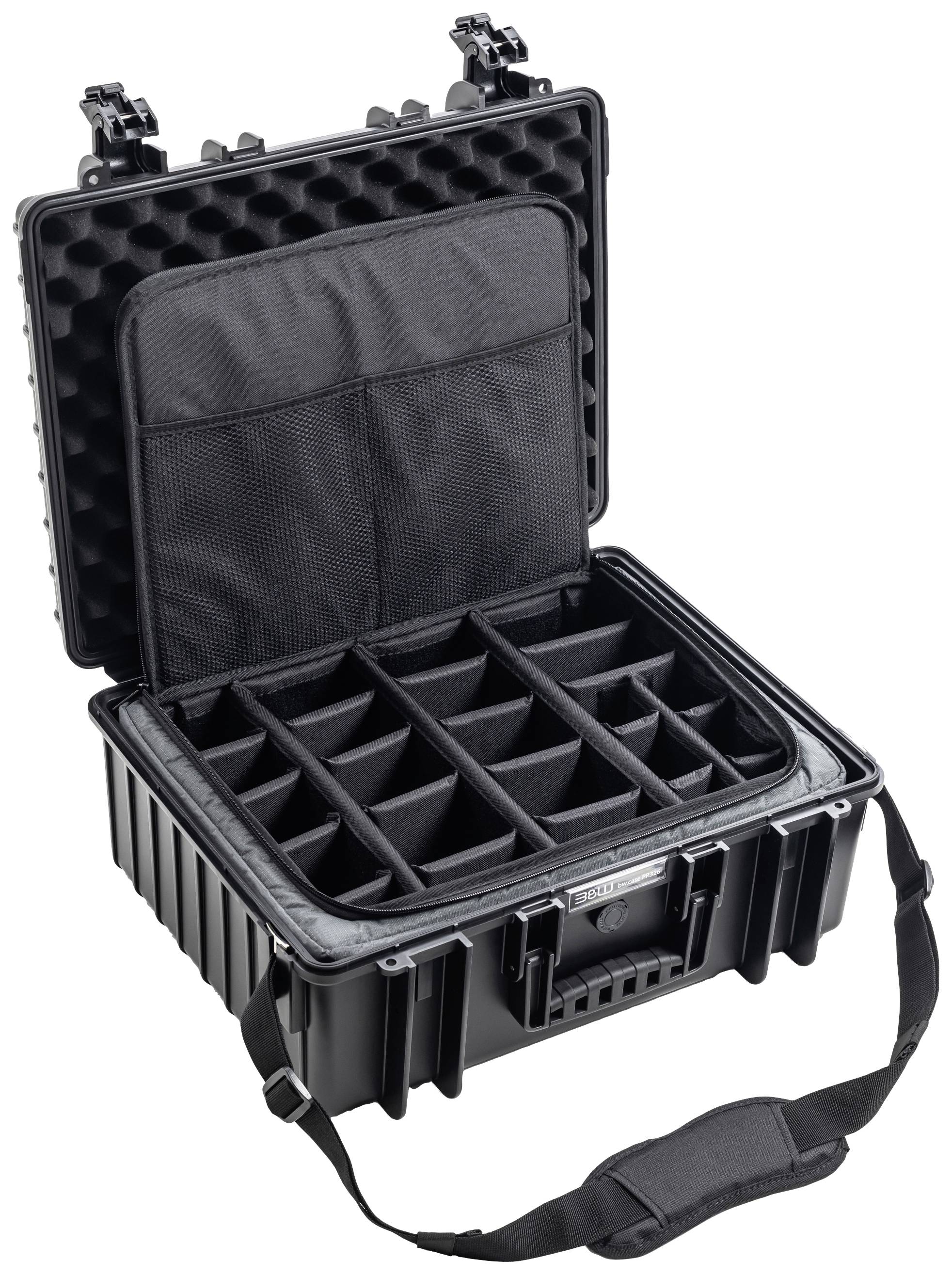 B & W International TEX.326 Kameratasche Innenmaß (B x H x T) 455 x 130 x 330mm