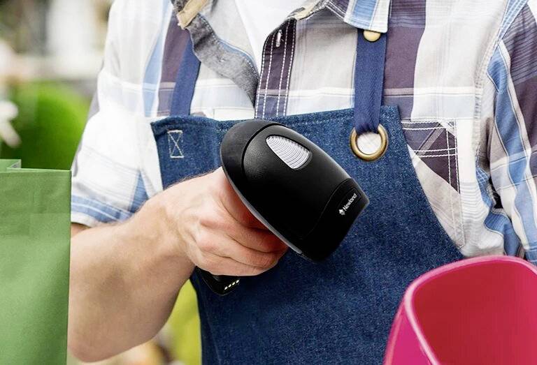 Newland HR32 Marlin-Serie 2D Barcode-Scanner Kabelgebunden, Bluetooth® 1D, 2D Imager Schwarz Hand-Scanner RS232, USB, Bluetooth®