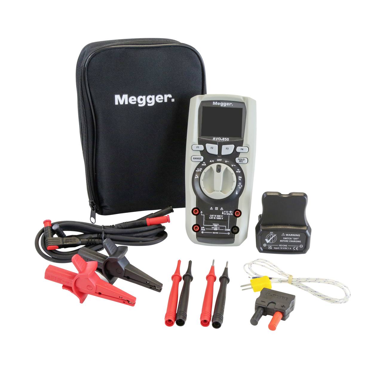 Megger AVO850 Hand-Multimeter digital CAT III 1000 V, CAT IV 600 V Anzeige (Counts): 50000