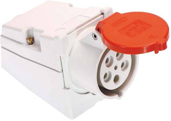 Bachmann 910002 910002 CEE Wandsteckdose 1St.