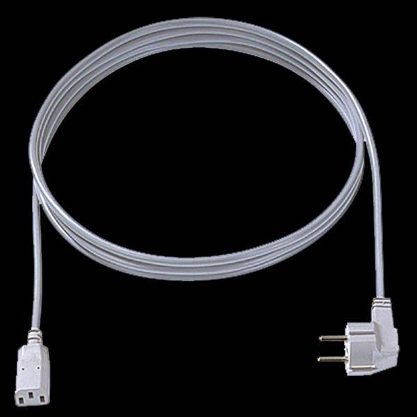 Bachmann 356909 Strom Verlängerungskabel 10.0A Grau