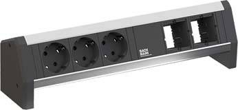 Bachmann 9020096 Steckdosenleiste Aluminium 1St.