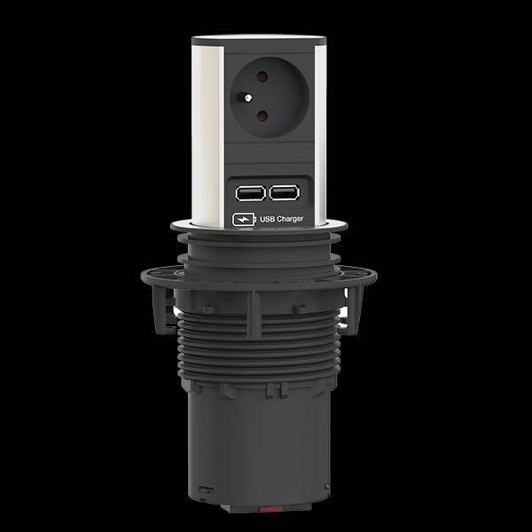 Bachmann 928020 Steckdosenleiste Edelstahl 1St.