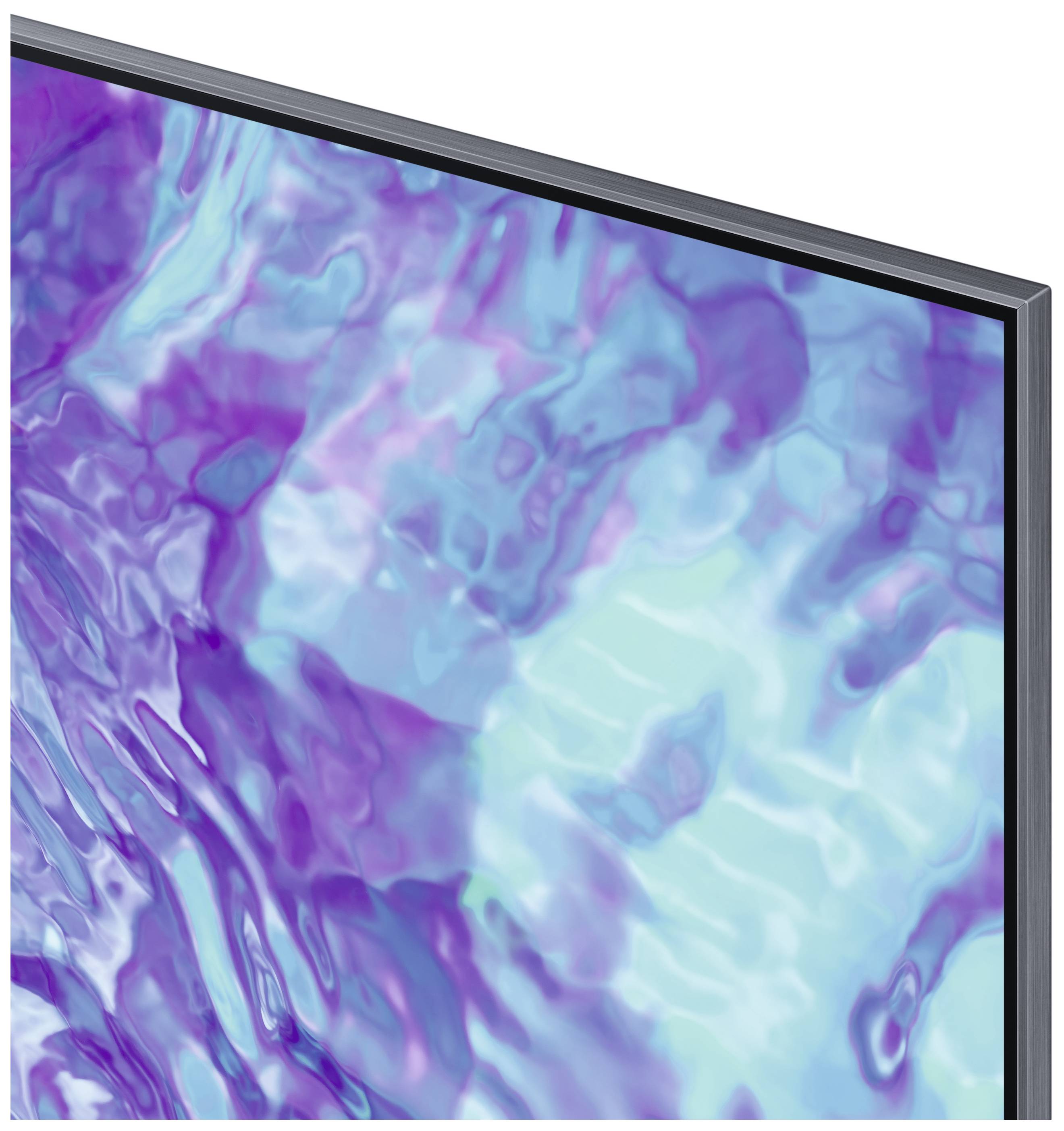 Samsung QLED 4K Q80C QLED-TV 189cm 75 Zoll EEK G (A - G) CI+, DVB-C, DVB-S2, DVB-T2, QLED, Smart TV, UHD, WLAN Carbon, Silber