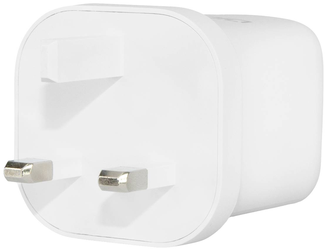 Dicota Compact USB Ladegerät 65W USB-C®, USB-C®, USB-A Weiß Steckdose GaN