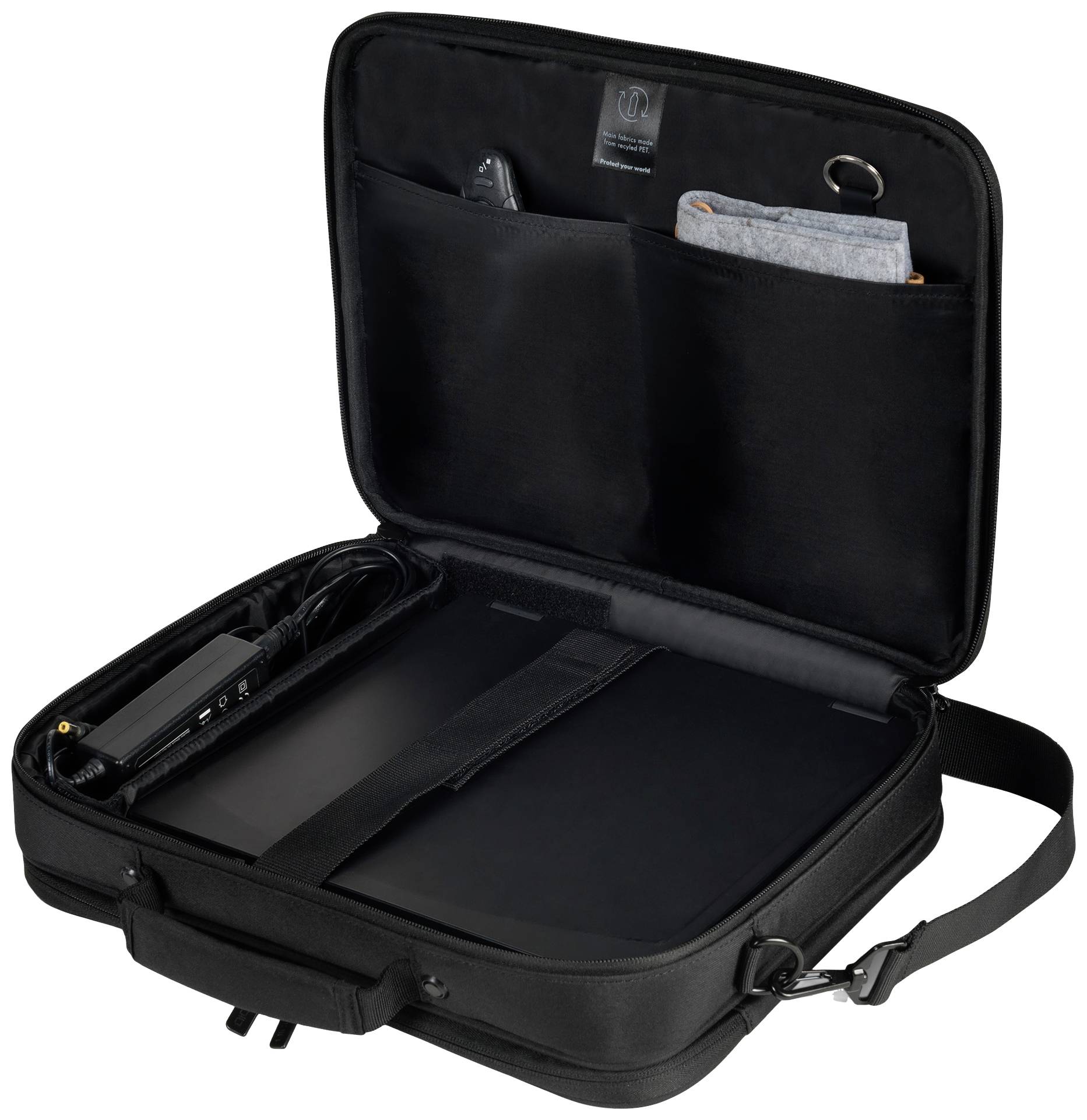 Dicota Notebook Tasche Eco Multi Core Passend für maximal: 43,9 cm (17,3") Schwarz