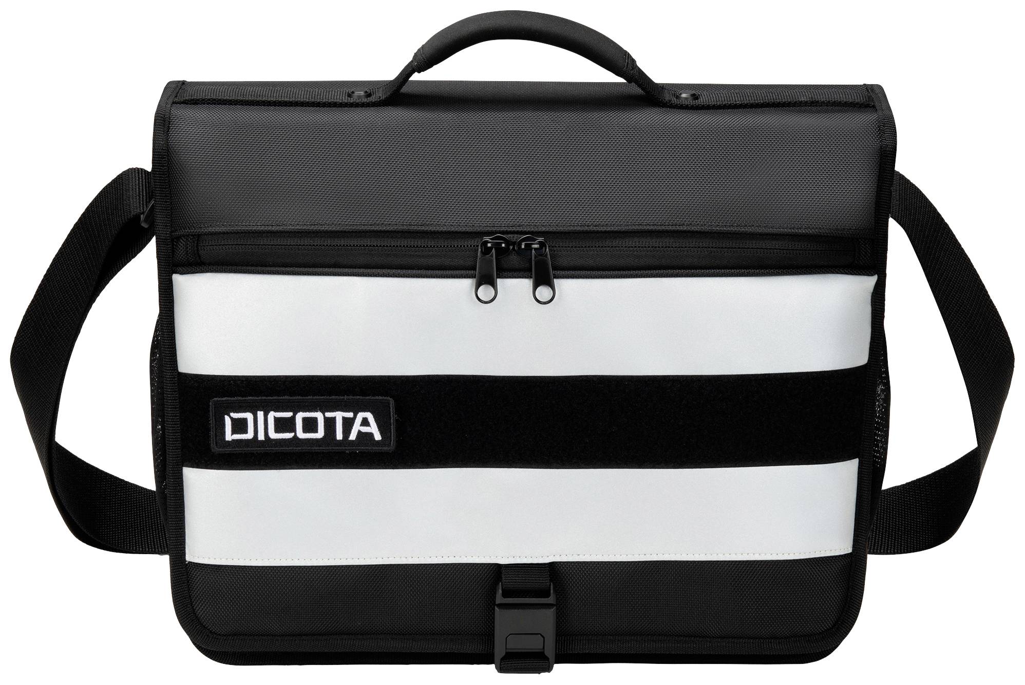 Dicota P20471-16, Unisex, Messenger Bag, Klappverschluss, Klettverschluss, Gesäßtasche, Fronttasche,