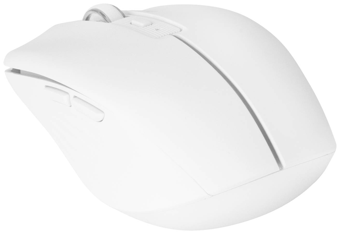 Dicota Notebook Maus Bluetooth® Weiß 5 Tasten 800 dpi, 1200 dpi, 1600 dpi Abnehmbares Kabel, Integriertes Scrollrad