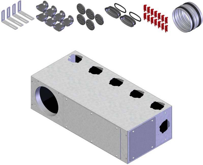 Helios Ventilatoren 3838 Verteiler