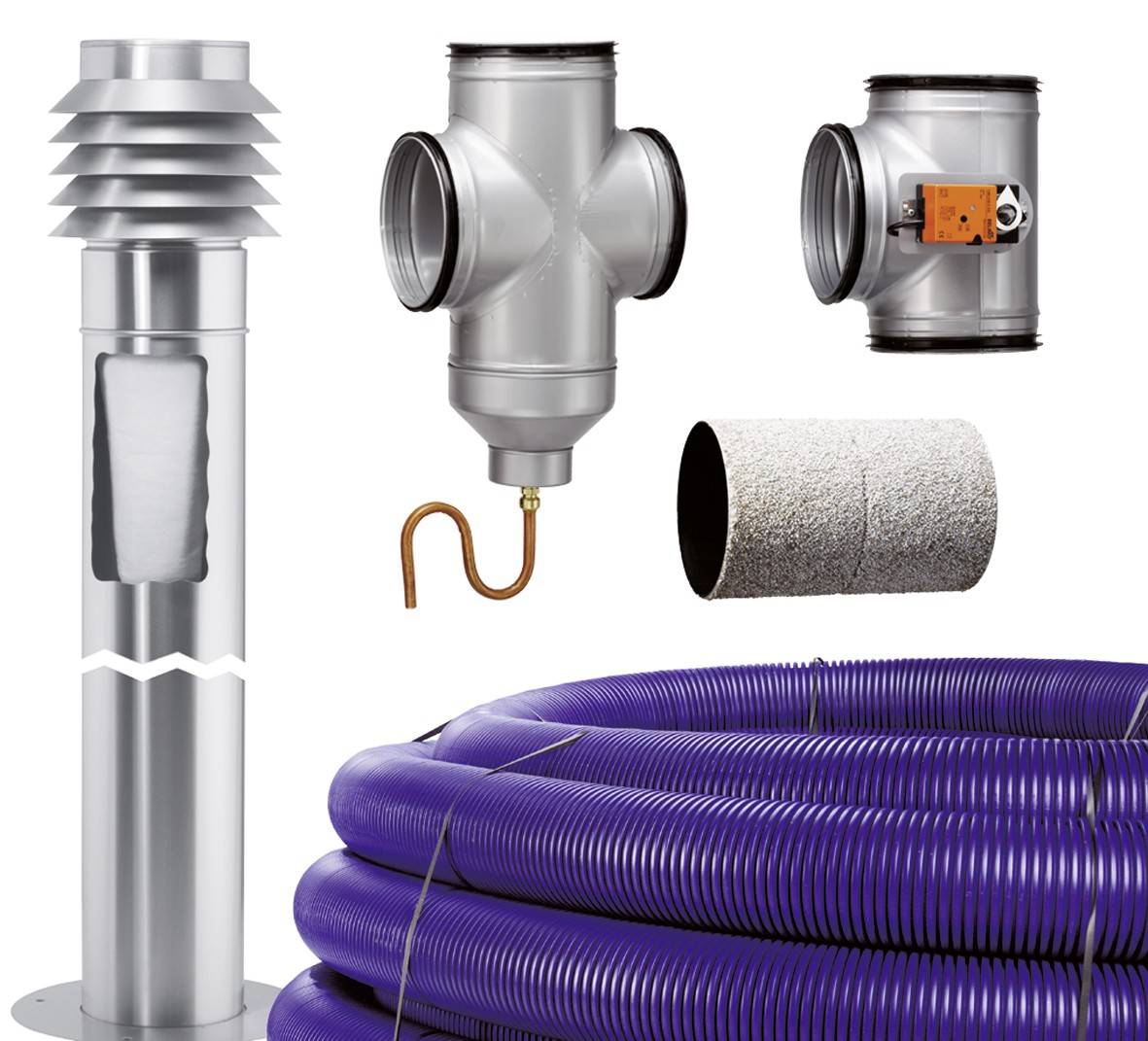 Helios Ventilatoren 2977 Sole-Erdwärmetauscher