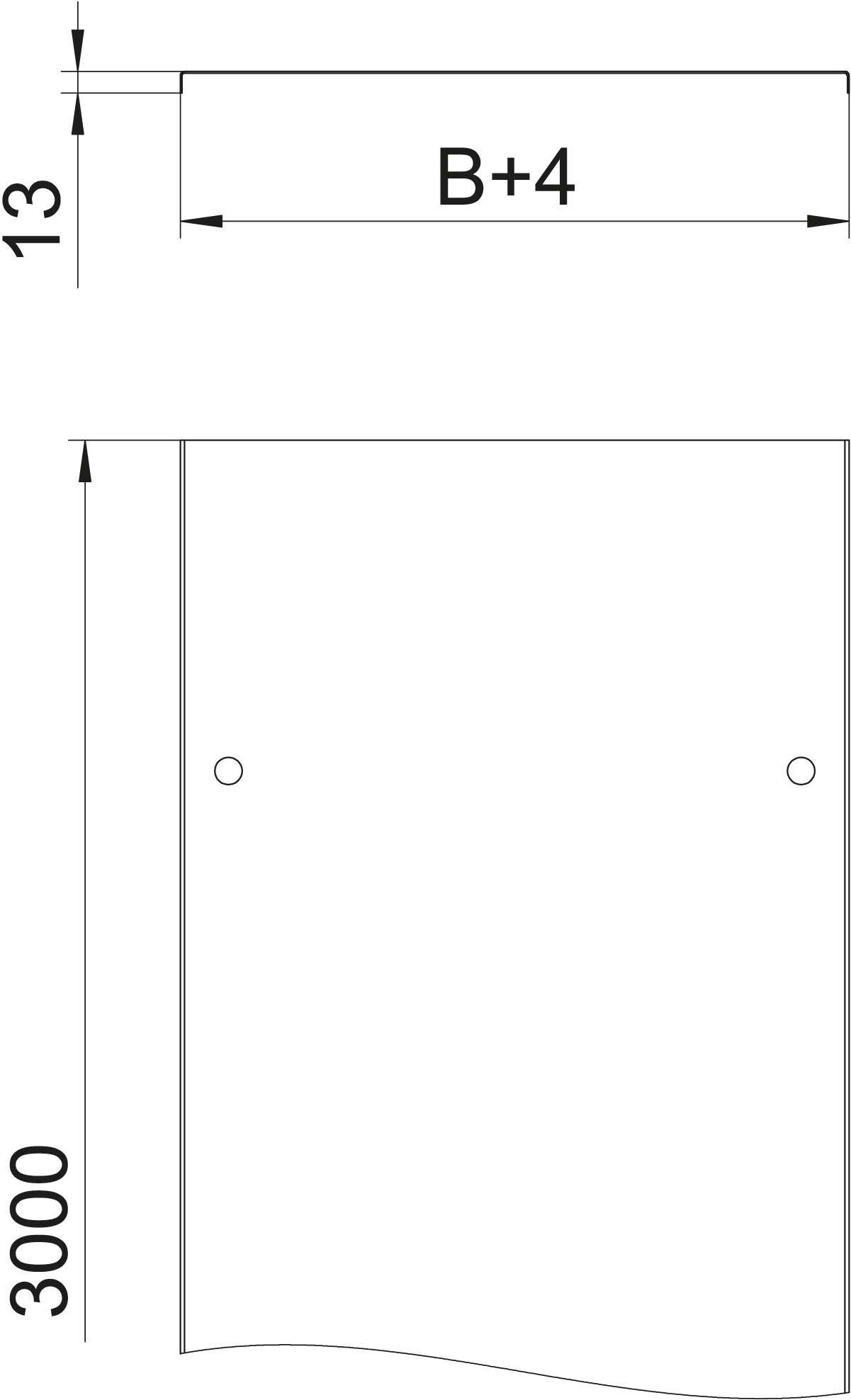 OBO Bettermann 6052894 Abdeckung 3m
