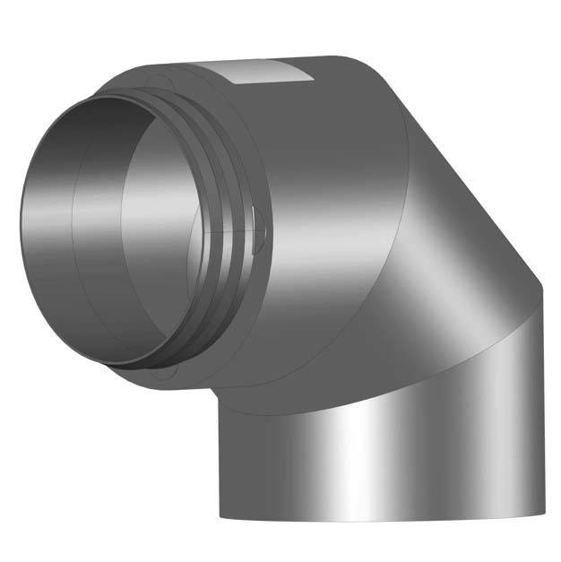 Helios Ventilatoren 9452 Bogen Passend für Rohr-Durchmesser: 180mm