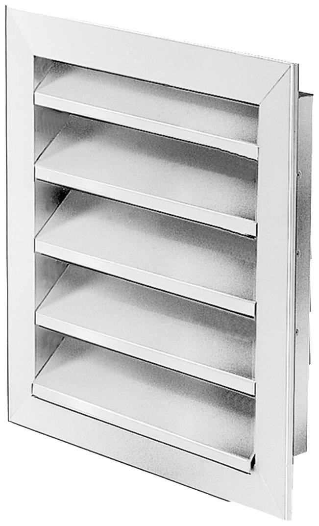Helios Ventilatoren 125 Wetterschutzgitter Aluminium