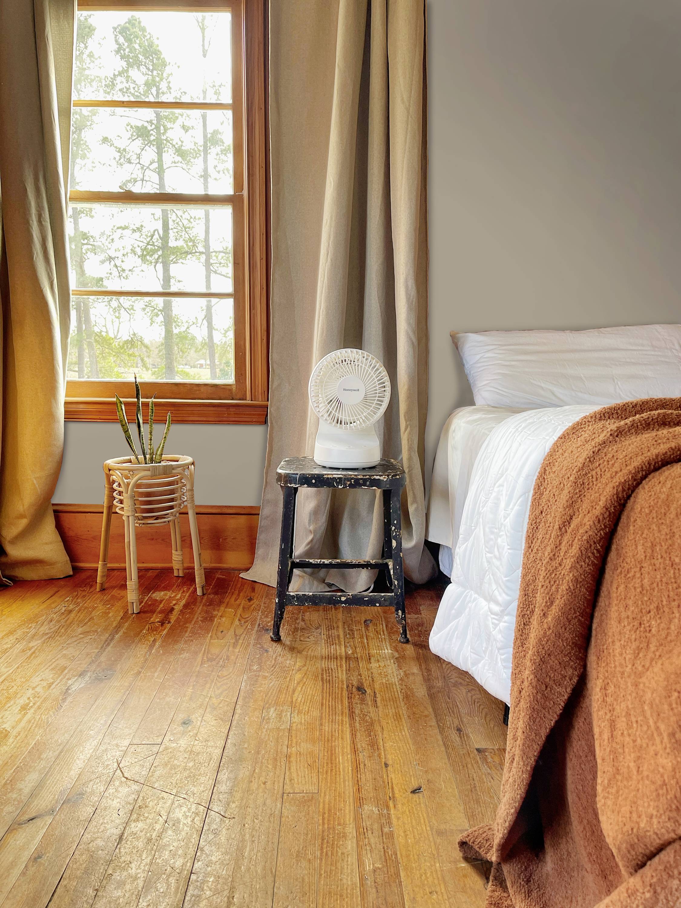 Honeywell HTF337WE4 Tischventilator 34W Timer