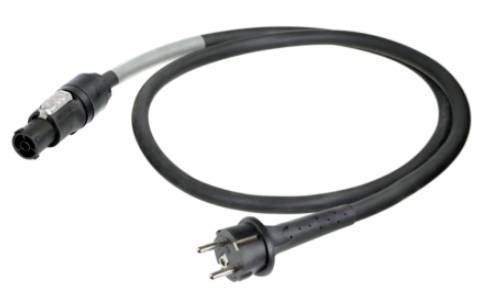 Neutrik 1027576 Strom Anschlusskabel Schwarz 1.50m