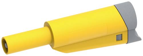 Electro PJP 1076-CD1-J Laborstecker Stecker, gerade Stift-Ø: 4 mm Gelb 1 St.