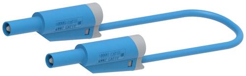 Electro PJP 2710-IEC-CD1-100BL Messleitung [Lamellenstecker 4mm - Lamellenstecker 4 mm] 1.00m Blau 1