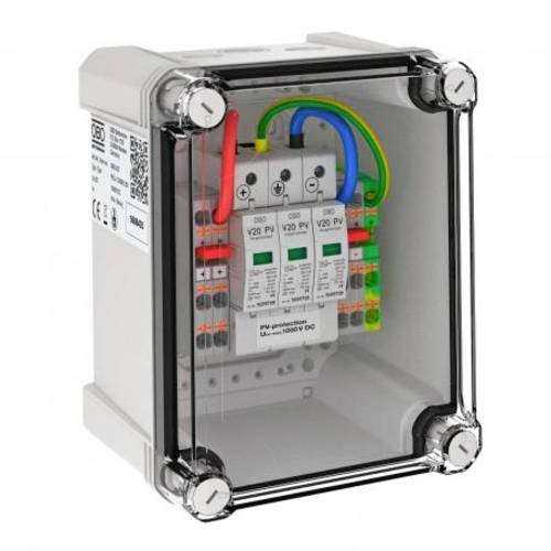 OBO Bettermann 5088435 Generator Junction Box for 2x2 Strings IP66...