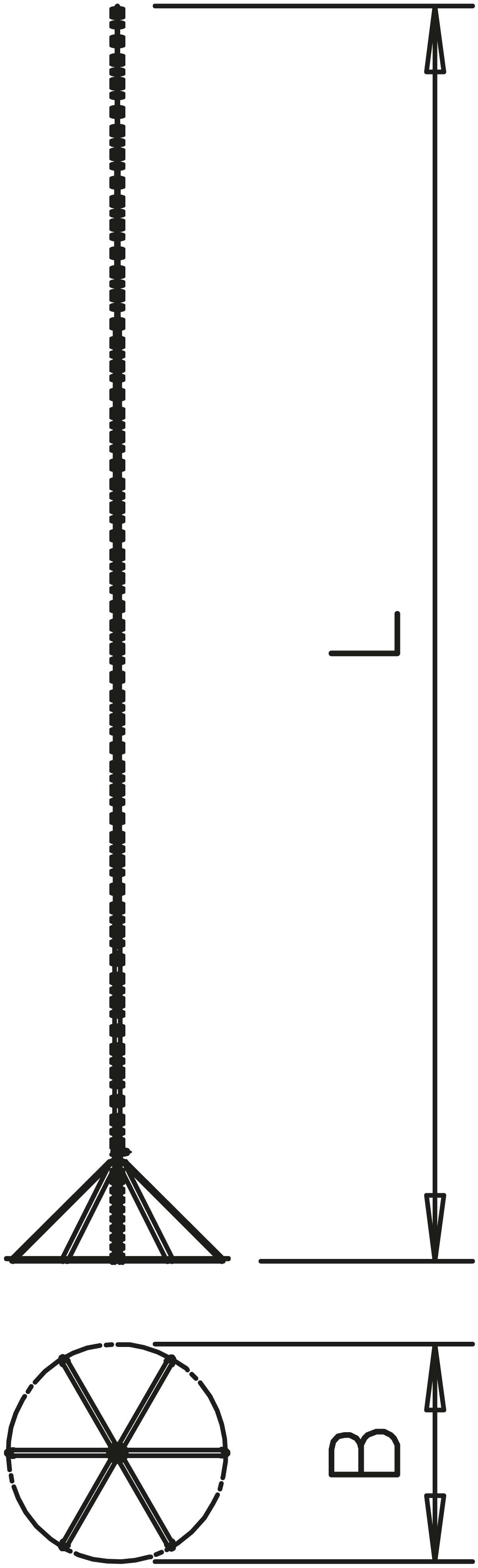 OBO Bettermann 5400810 irod 10 Erdungsstange 1St.