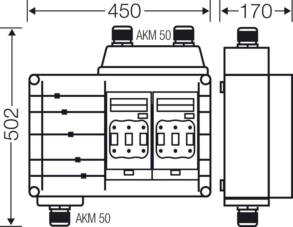 Hensel 20001442 20001442 Verteilerschrank Inhalt 1St.