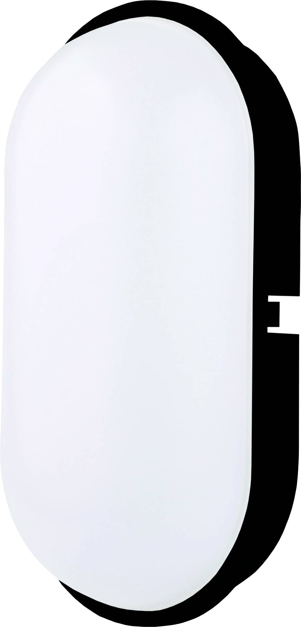 Avide Triton-O ABBHL-O-20W-NW-BL-HL LED-Außenwandleuchte LED fest eingebaut EEK: F (A - G) 20W LED Schwarz