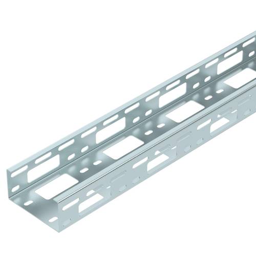 OBO Bettermann 6479359 Kabelrinne (L x B x H) 3m x 100.00mm x 50.00mm 3m Grau