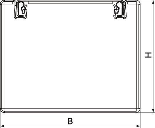 OBO Bettermann 7218010 Brandschutz 2m Weiß