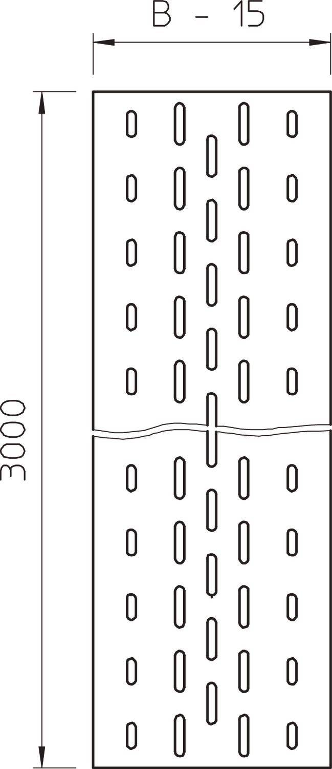 OBO Bettermann 6103464 Unterteil 3m