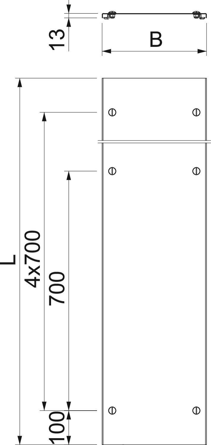 OBO Bettermann 6083152 Abdeckung 3m