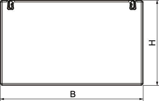 OBO Bettermann 7218014 Brandschutz 2m Weiß