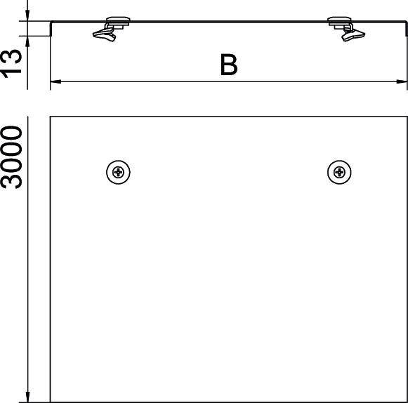 OBO Bettermann 6232406 Abdeckung 3m