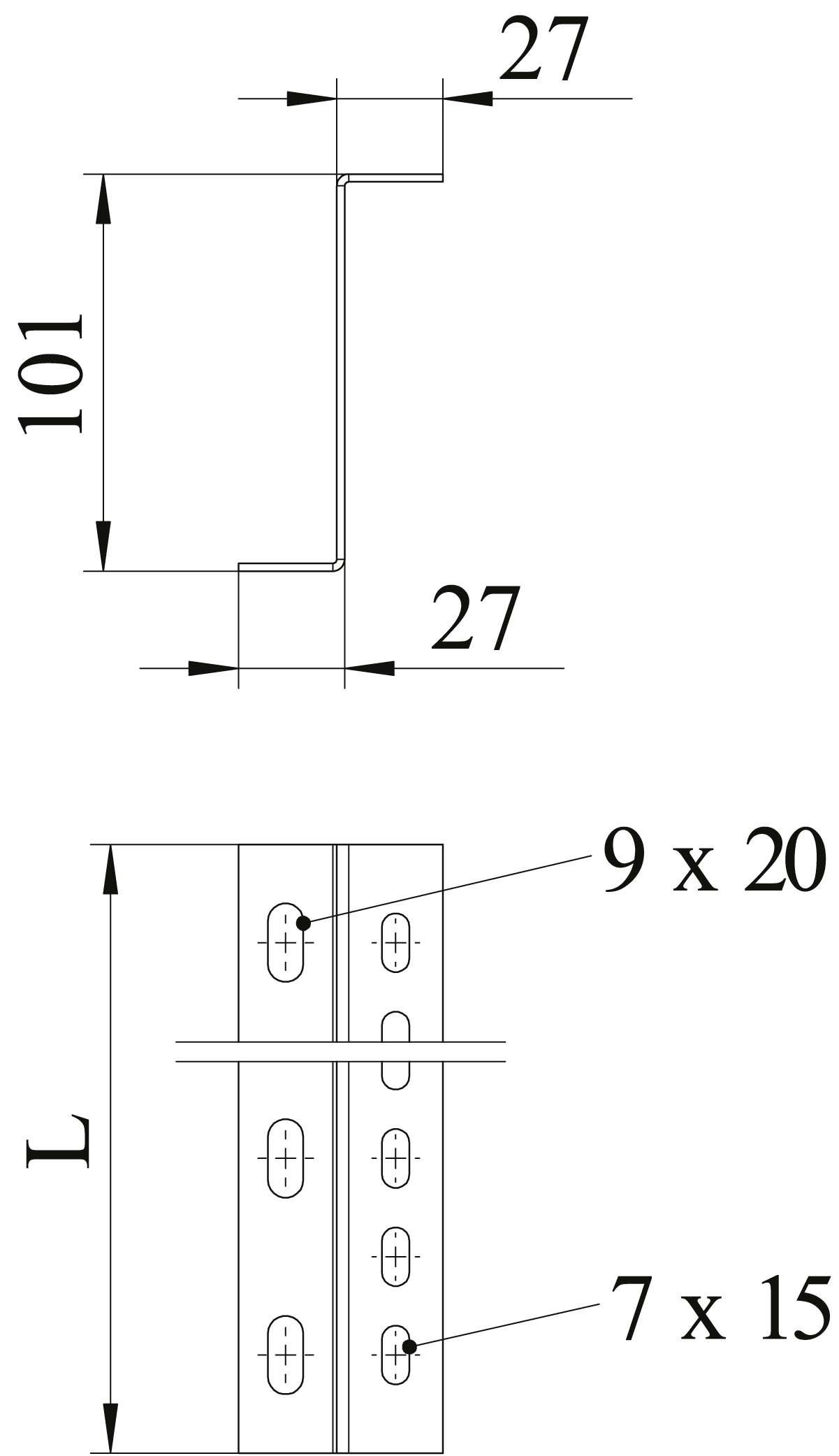 OBO Bettermann 6044596 Stützkonstruktion