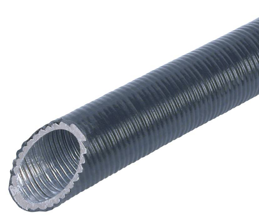 Fränkische Rohrwerke 20120040 Stahlrohr Schwarz 25m