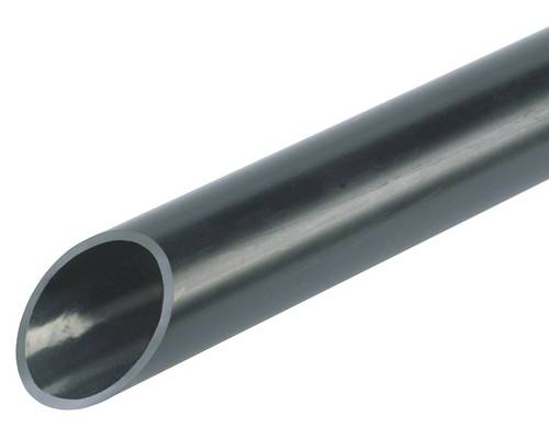 Fränkische Rohrwerke 22610032 Rohr 3m Schwarz 3m