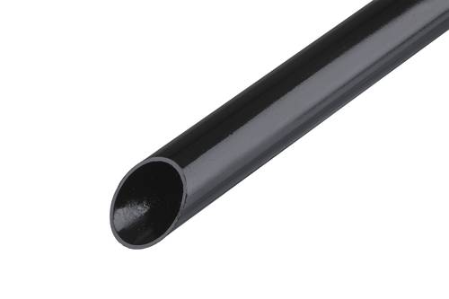 Fränkische Rohrwerke 20310032 Stahlrohr 3m Schwarz 3m