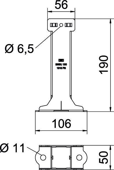 OBO Bettermann 6044390 Bodensäule 1St.